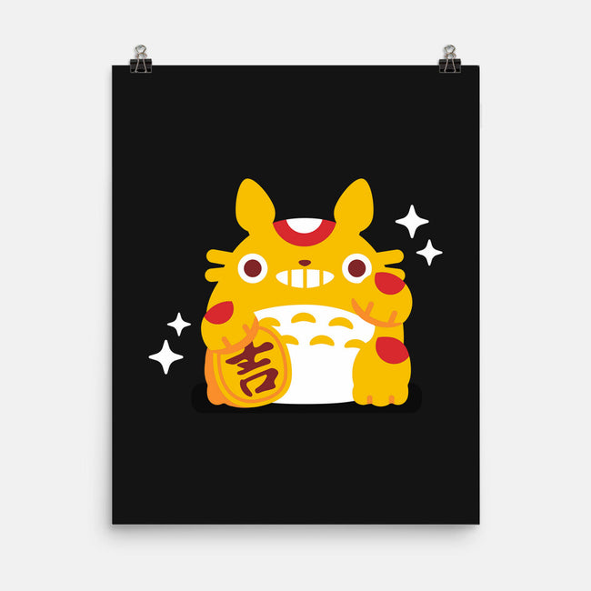 My Neighbor Maneki-Neko-none matte poster-daria rhodes