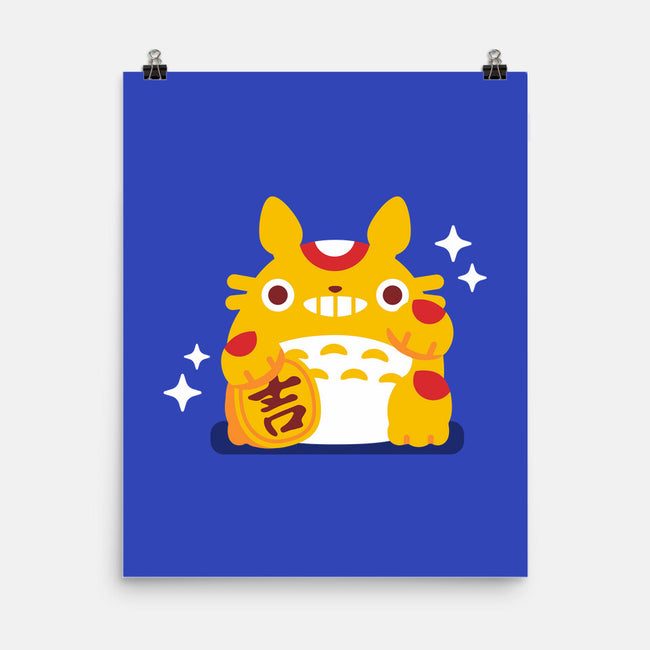 My Neighbor Maneki-Neko-none matte poster-daria rhodes