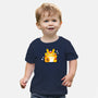 My Neighbor Maneki-Neko-baby basic tee-daria rhodes