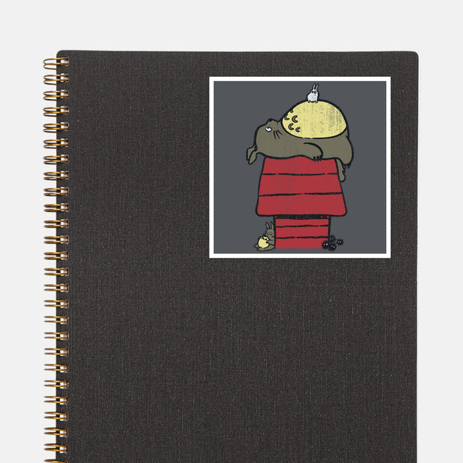 My Neighbor Peanut-none glossy sticker-Azafran