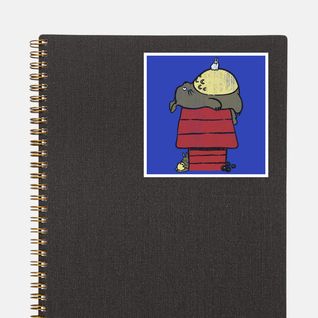 My Neighbor Peanut-none glossy sticker-Azafran