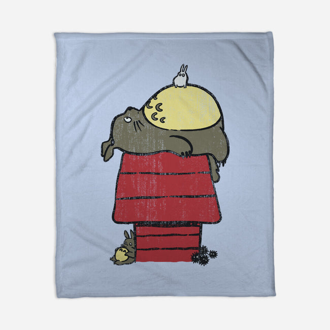 My Neighbor Peanut-none fleece blanket-Azafran