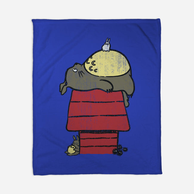My Neighbor Peanut-none fleece blanket-Azafran
