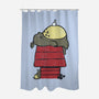 My Neighbor Peanut-none polyester shower curtain-Azafran
