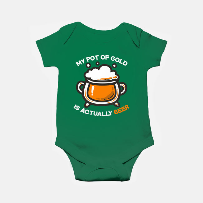 My Pot of Gold Beer-baby basic onesie-goliath72