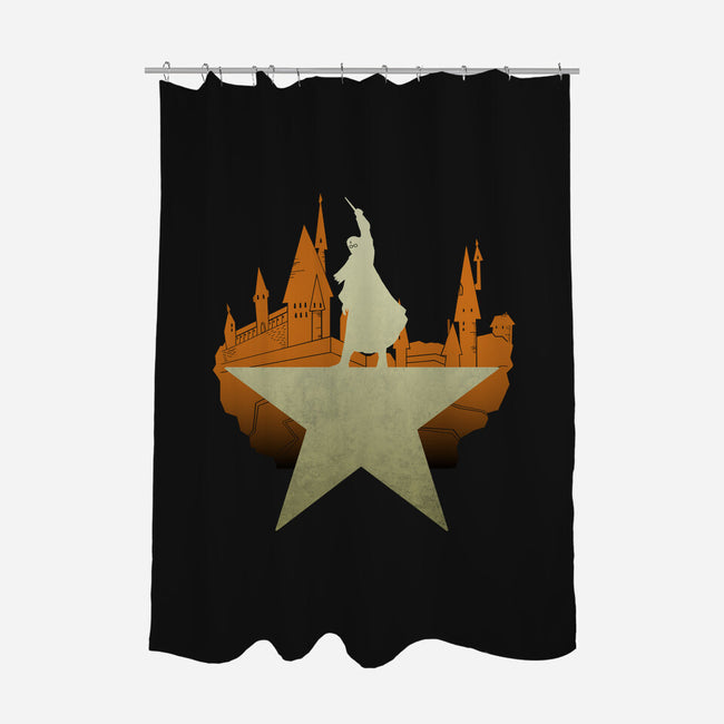 My Wand!-none polyester shower curtain-nayawei