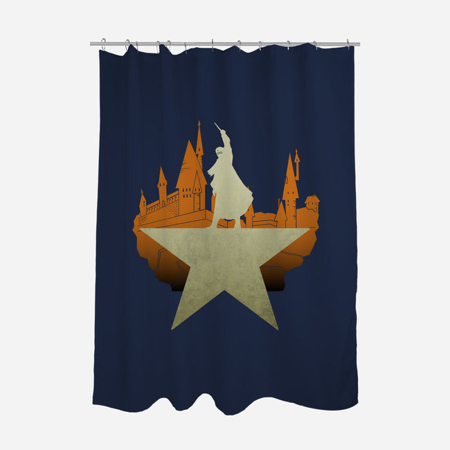 My Wand!-none polyester shower curtain-nayawei