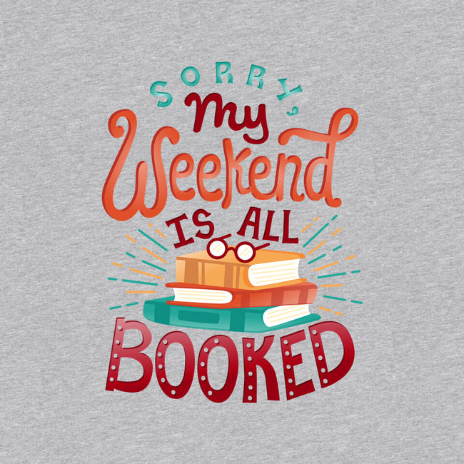 My Weekend is Booked-womens v-neck tee-risarodil