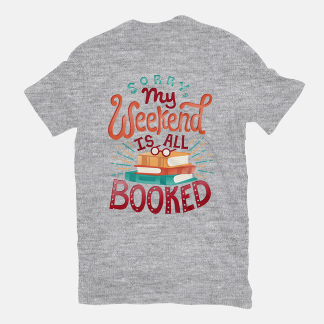 My Weekend is Booked-youth basic tee-risarodil