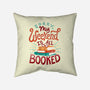 My Weekend is Booked-none removable cover w insert throw pillow-risarodil