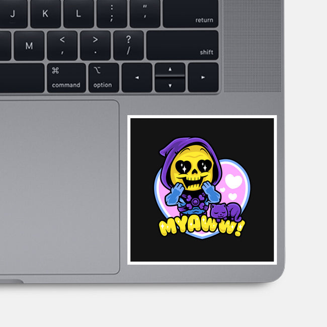 MYAWW!-none glossy sticker-harebrained