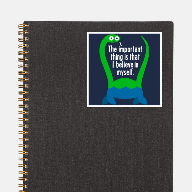 Myth Understood-none glossy sticker-David Olenick