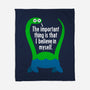 Myth Understood-none fleece blanket-David Olenick