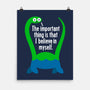 Myth Understood-none matte poster-David Olenick