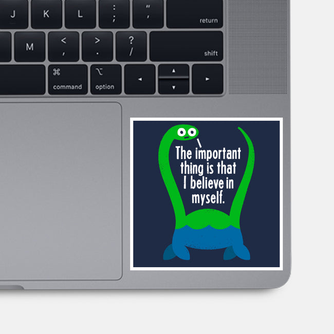 Myth Understood-none glossy sticker-David Olenick