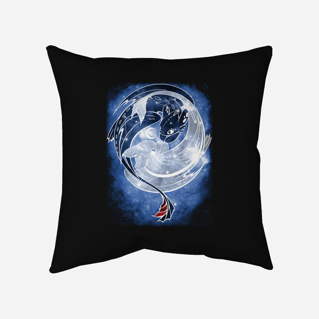 Last Starry Dragons-none removable cover w insert throw pillow-ChocolateRaisinFury