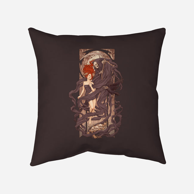 Le Passage des Morts Nouveaux-none removable cover w insert throw pillow-Moutchy