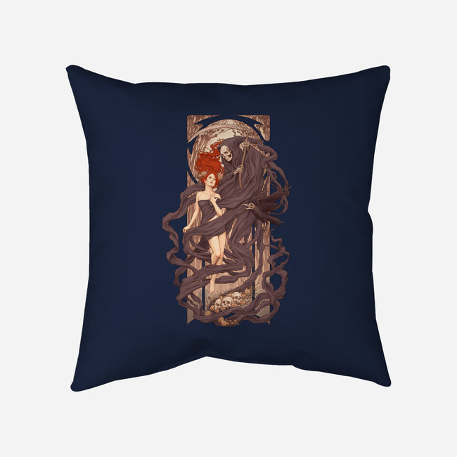 Le Passage des Morts Nouveaux-none removable cover w insert throw pillow-Moutchy