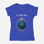 Le Petit Chat-womens v-neck tee-BlancaVidal