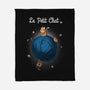 Le Petit Chat-none fleece blanket-BlancaVidal