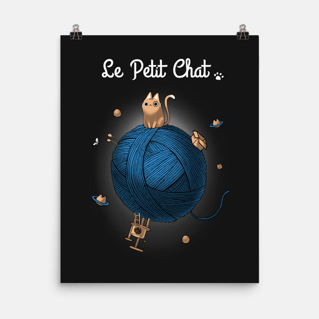 Le Petit Chat-none matte poster-BlancaVidal