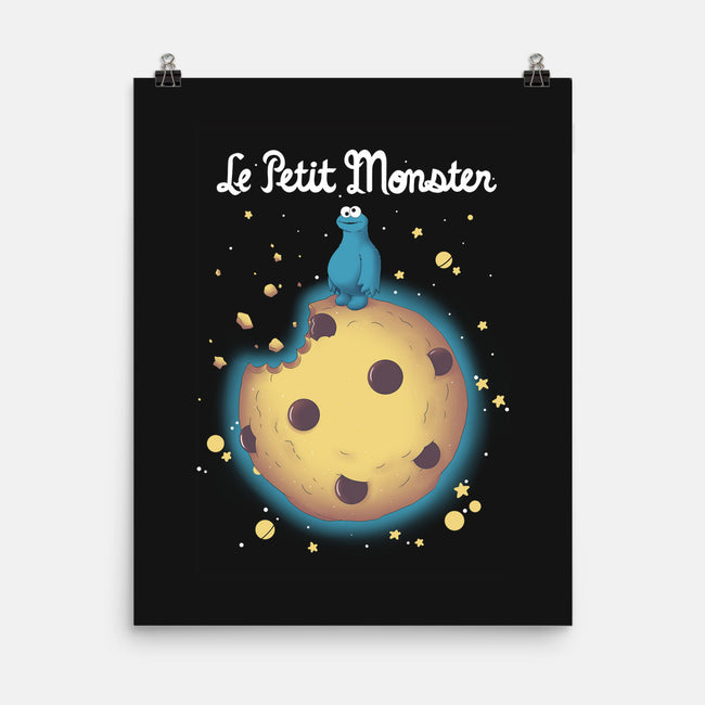 Le Petit Monster-none matte poster-KindaCreative