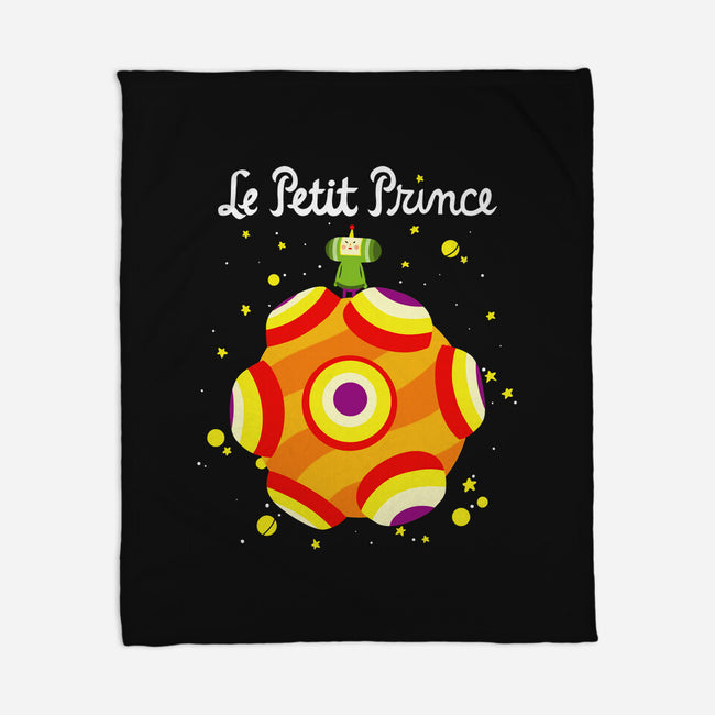 Le Petit Prince Cosmique-none fleece blanket-KindaCreative