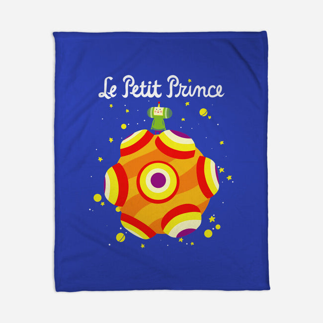 Le Petit Prince Cosmique-none fleece blanket-KindaCreative