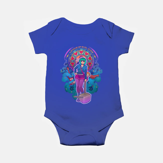 League of Evil Exes-baby basic onesie-MeganLara