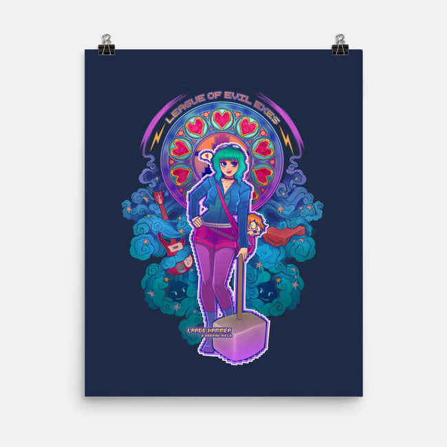 League of Evil Exes-none matte poster-MeganLara