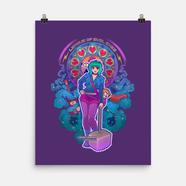 League of Evil Exes-none matte poster-MeganLara
