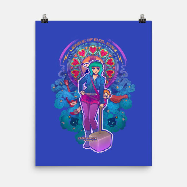 League of Evil Exes-none matte poster-MeganLara