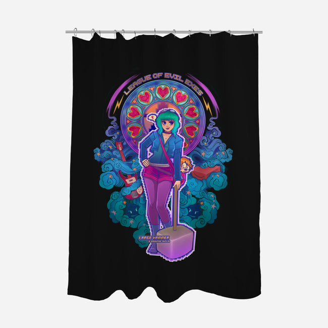 League of Evil Exes-none polyester shower curtain-MeganLara