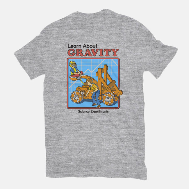 Learn About Gravity-mens basic tee-Steven Rhodes