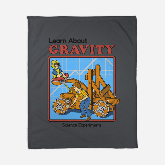 Learn About Gravity-none fleece blanket-Steven Rhodes