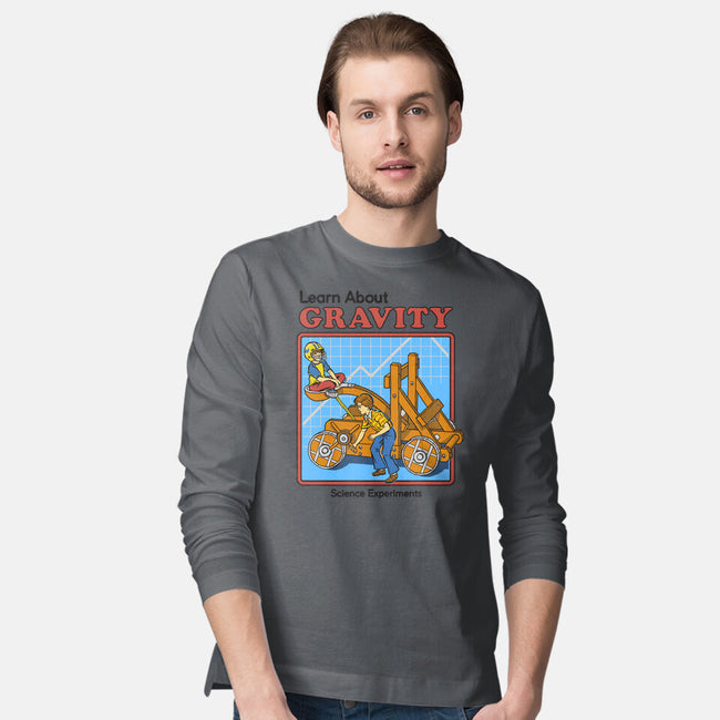 Learn About Gravity-mens long sleeved tee-Steven Rhodes
