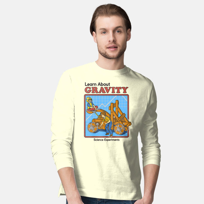 Learn About Gravity-mens long sleeved tee-Steven Rhodes