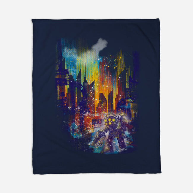 Leaving Rapture-none fleece blanket-kharmazero