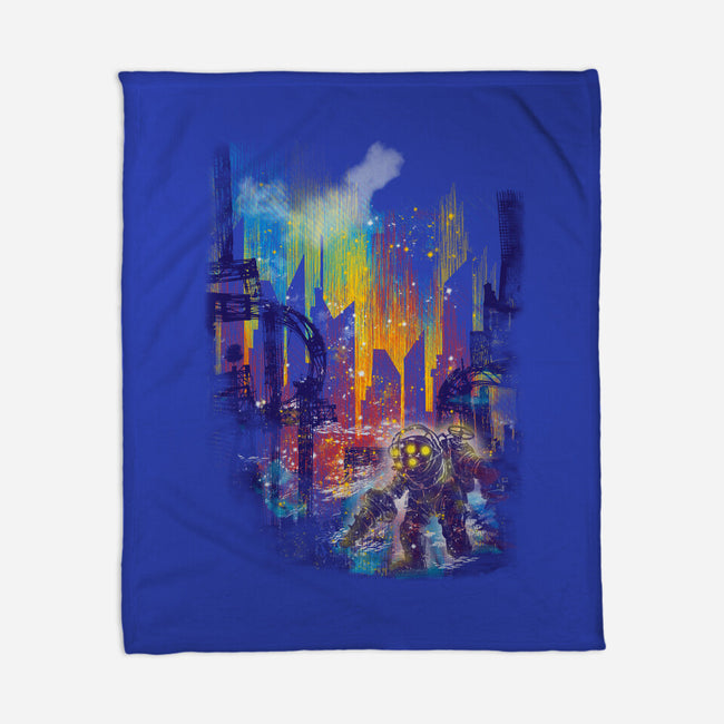 Leaving Rapture-none fleece blanket-kharmazero