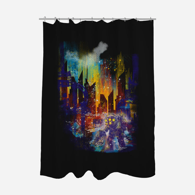 Leaving Rapture-none polyester shower curtain-kharmazero