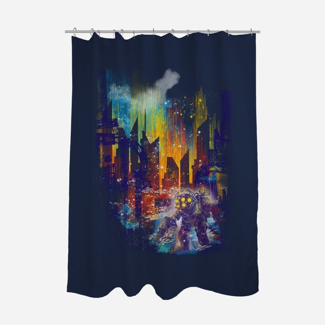 Leaving Rapture-none polyester shower curtain-kharmazero