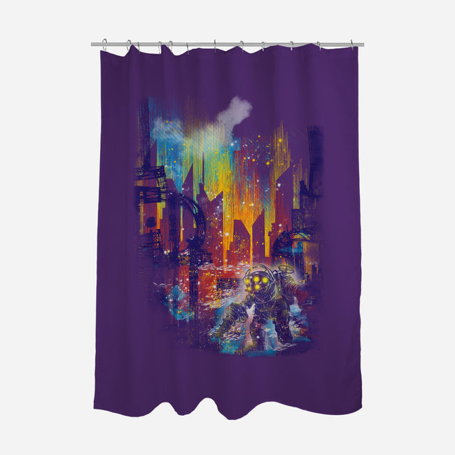 Leaving Rapture-none polyester shower curtain-kharmazero