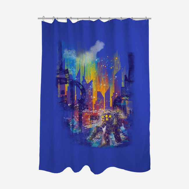 Leaving Rapture-none polyester shower curtain-kharmazero