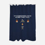 Legend of Souls-none polyester shower curtain-BWdesigns