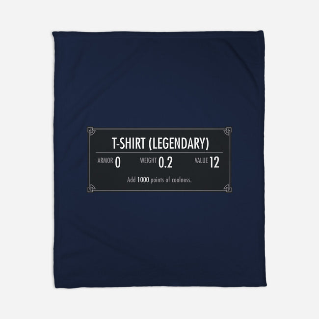 Legendary Tee-none fleece blanket-tipostrano