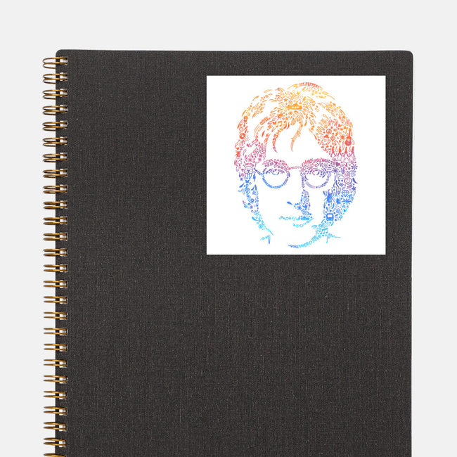 Lennon-none glossy sticker-Gamma-Ray