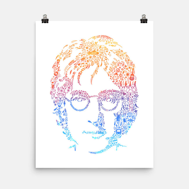 Lennon-none matte poster-Gamma-Ray