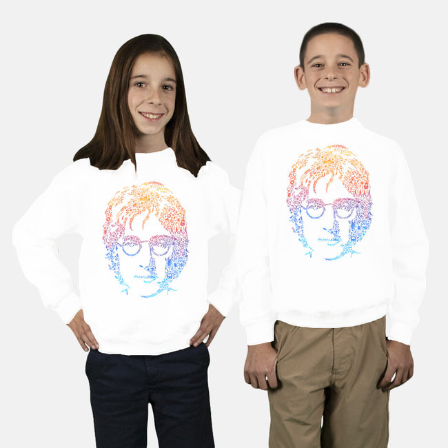 Lennon-youth crew neck sweatshirt-Gamma-Ray