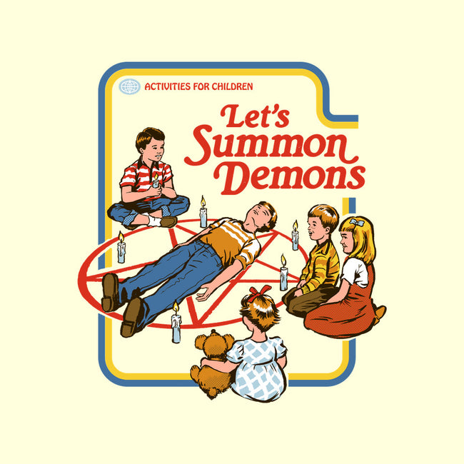 Let's Summon Demons-none stretched canvas-Steven Rhodes