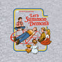 Let's Summon Demons-baby basic onesie-Steven Rhodes
